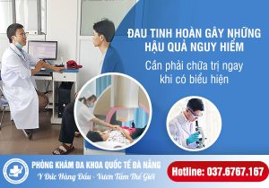 khám đau tinh hoàn bên trái, phải