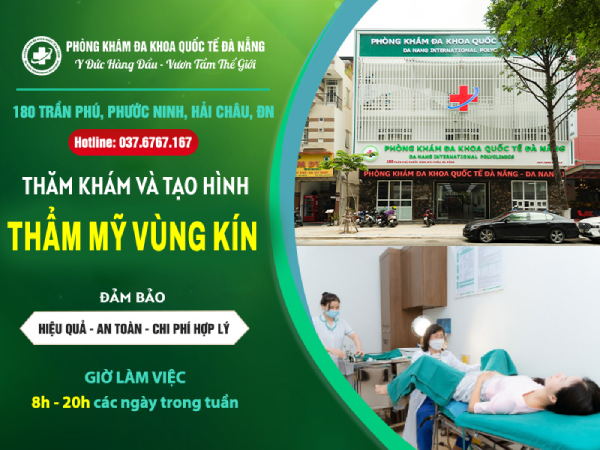 địa chỉ thẩm mỹ vùng kín đà nẵng